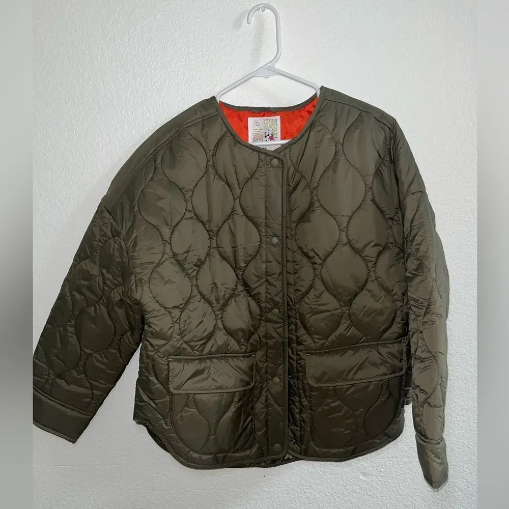 NWT Aerie Bomber Jacket - Picture 3 of 7